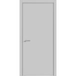 Modern Wood Interior Door with Hardware | Planum 0010 Matte Grey | Single Panel Frame Trims | Bathroom Bedroom Sturdy Doors