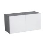 24" x 18" Wall Cabinet-Double Door-with White Gloss door