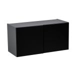 33" x 18" Wall Cabinet-Double Door-with Black Matte door