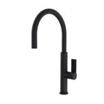 LUNA Kitchen Premium Quality Sink Faucet, Black Matte