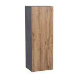 12" x 42" Wall Cabinet-Single Door-with Natural Teak door