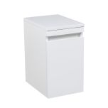 Side Vanity Cabinet NIAGARA Collection White High Gloss Color 12"