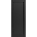 Lite Slab Barn Door Panel | Quadro 4111 Matte Black | Sturdy Finished Wooden Modern Doors | Pocket Closet Sliding