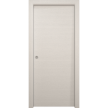 Sliding Pocket Door 18 x 84 inches | Ego 5000 Painted White Oak | Kit Rail Hardware | Solid Wood Interior Bedroom Modern Doors