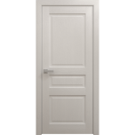 Interior Solid French Door 18 x 80 inches | Ego 5012 Painted White Oak | Single Regular Panel Frame Handle | Bathroom Bedroom Modern Doors