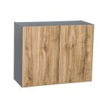 36" x 24" Wall Cabinet-Double Door-with Natural Teak door