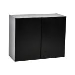 24" x 24" Wall Cabinet-Double Door-with Black Matte door