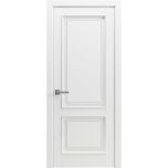 Modern Wood Interior Door with Hardware | Majestic 9007 Painted White | Single Panel Frame Trims | Bathroom Bedroom Sturdy Doors - 16" x 78"