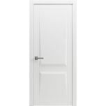 Modern Wood Interior Door with Hardware | Majestic 9010 Painted White | Single Panel Frame Trims | Bathroom Bedroom Sturdy Doors - 16" x 78"