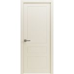 Modern Wood Interior Door with Hardware | Majestic 9013 Painted Creamy | Single Panel Frame Trims | Bathroom Bedroom Sturdy Doors - 16" x 78"