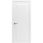 Modern Wood Interior Door with Hardware | Majestic 9024 Painted White | Single Panel Frame Trims | Bathroom Bedroom Sturdy Doors - 16" x 78"