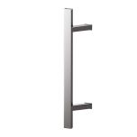 Silver Handle for exterior door