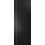 Slab Barn Door Panel | Planum 0410 Matte Black | Sturdy Finished Modern Doors | Pocket Closet Sliding 