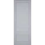 Slab Barn Door Panel | Veregio 7411 Matte Grey | Sturdy Finished Doors | Pocket Closet Sliding