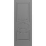 Slab Door Panel 18 x 80 inches / Mela 7001 Painted Grey / Modern Finished Doors / Pocket Closet Sliding Barn