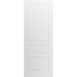 Slab Door Panel 18 x 80 inches / Mela 0733 Painted White / Modern Finished Doors / Pocket Closet Sliding Barn