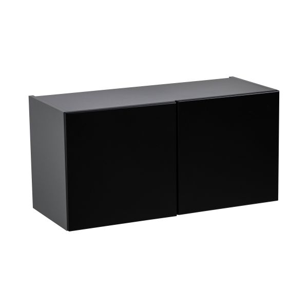 30" x 18" Wall Cabinet-Double Door-with Black Matte door