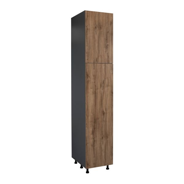 18" x 96" Utility Cabinet-Double Door-with Natural Teak door