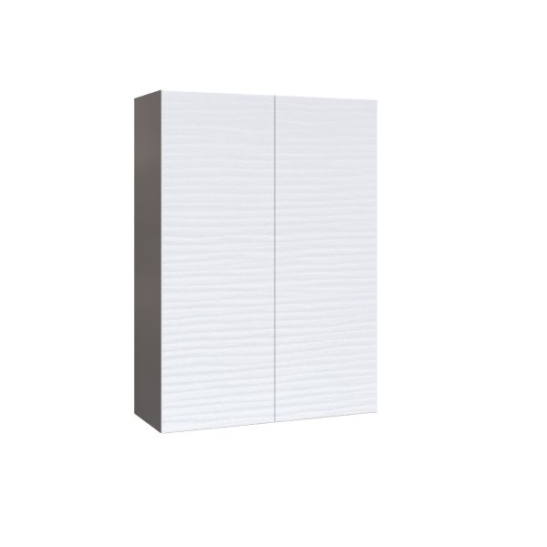 W3042 Wall Cabinet-Double Door-with White Gloss 3D door