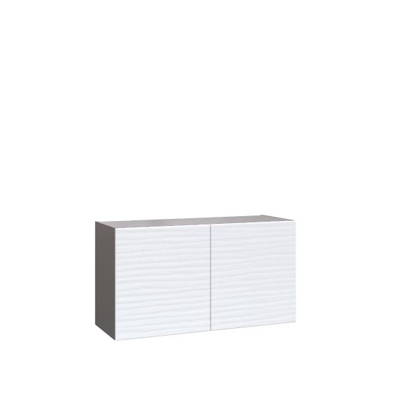 W3618 Wall Cabinet-Double Door-with White Gloss 3D door