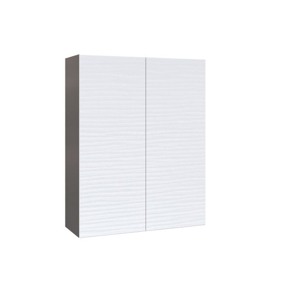 W3342 Wall Cabinet-Double Door-with White Gloss 3D door