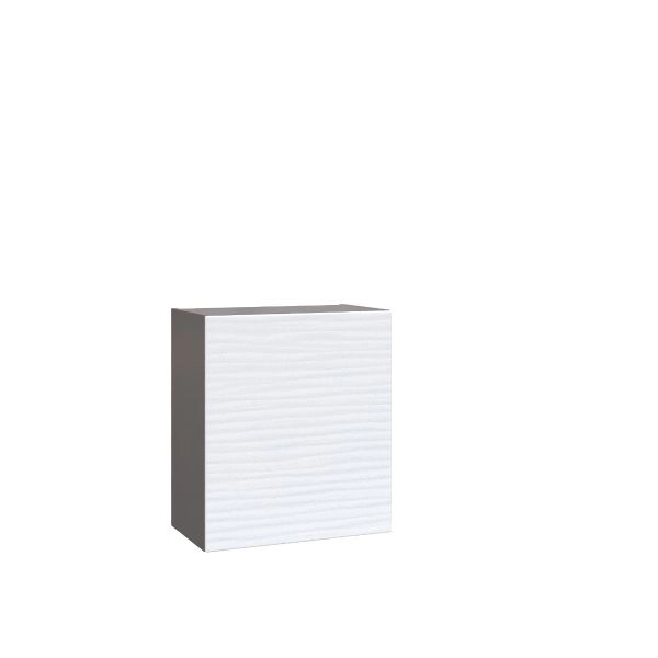 W2124 Wall Cabinet-Single Door-with White Gloss 3D door